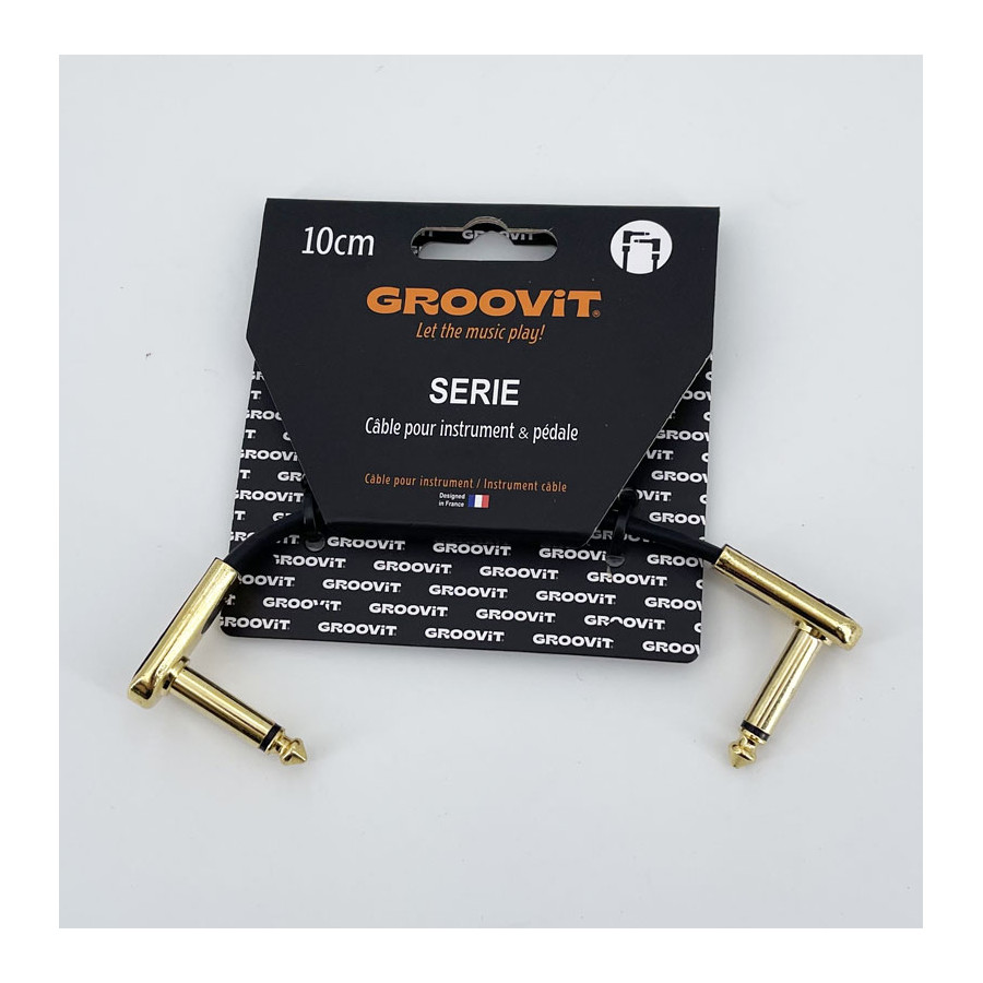 Mini cable plat 10 cm 24 AWG Groovit Mini cable plat 10 cm 24 AWG Groovit