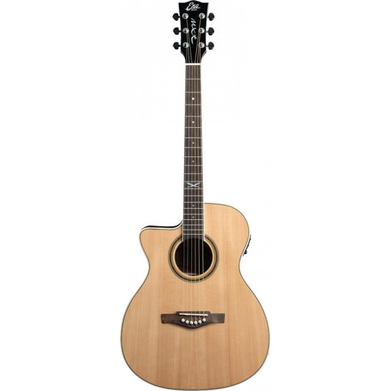 Guitare gaucher Eléctro-acoustique Eko NTX Auditorium cutaway