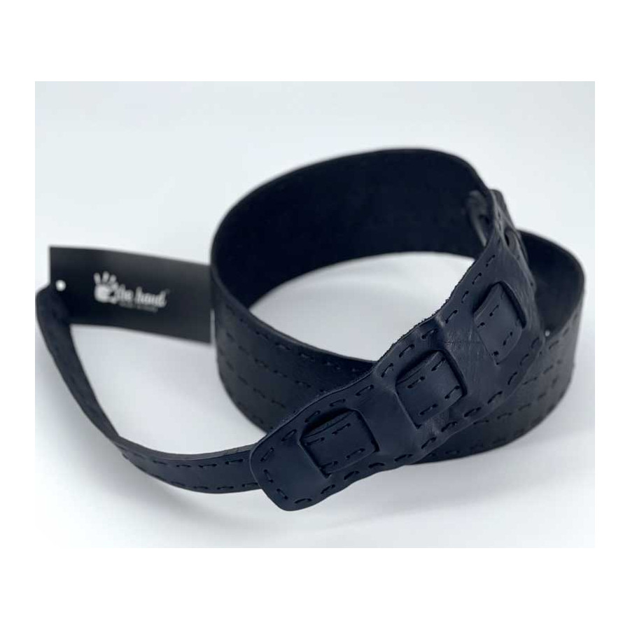 Sangle Classic 02 cuir noir taille M The Hand Sangle Classic 02 cuir noir taille M The Hand