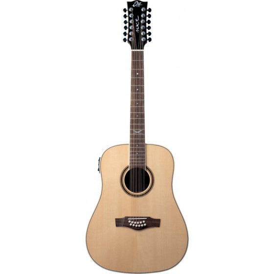 Guitare Eléctro-acoustique Eko NTX Dreadnought 12 cordes Natural