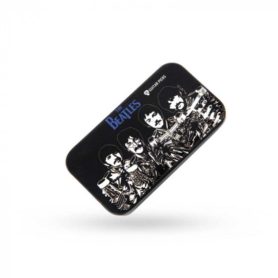 Boite de 15 médiators Medium Signature The Beatles Sgt.Peppers D'Addario