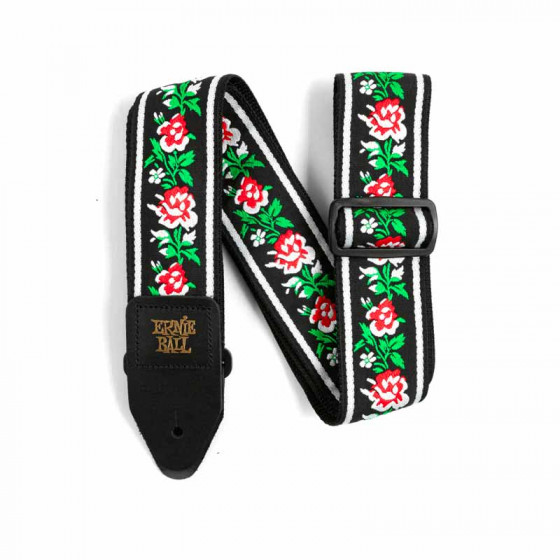 Sangle Jacquard Winter Rose Ernie Ball
