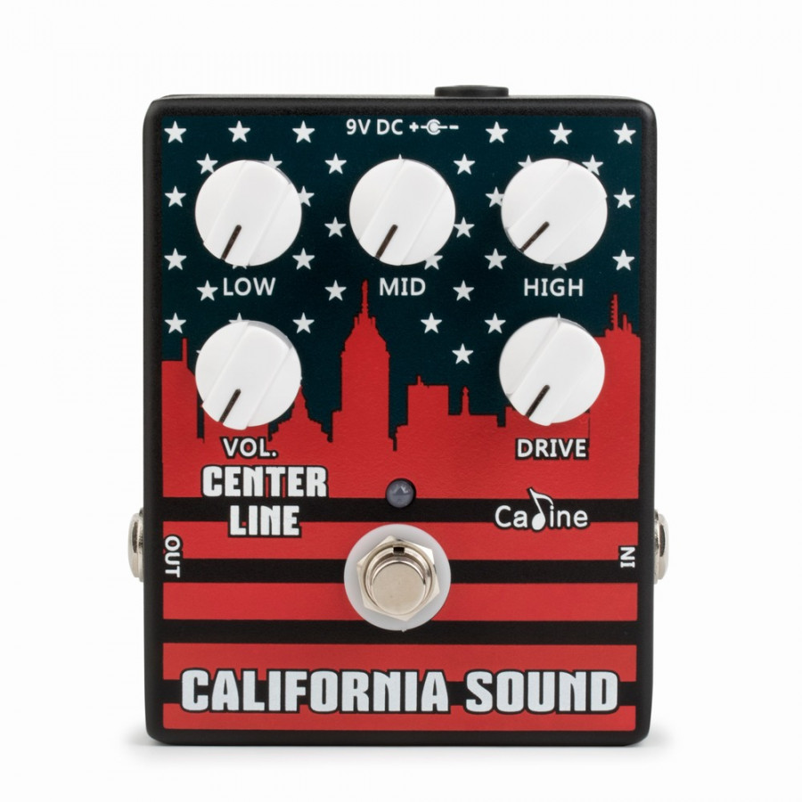 Pédale Overdrive California Sound Caline CP-57 Pédale Overdrive California Sound Caline CP-57