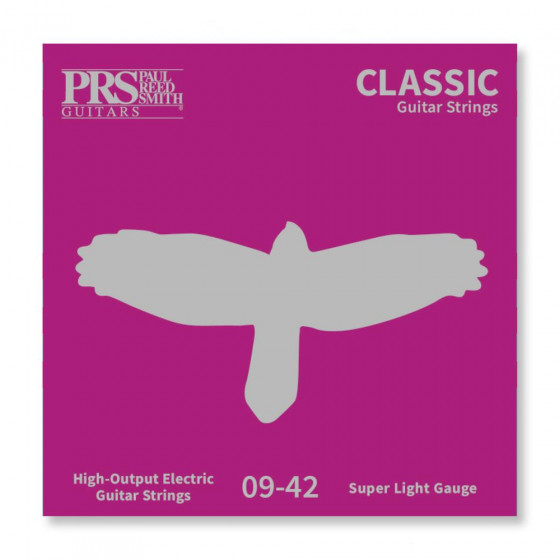 Cordes guitare électrique Ultra Light 9/42 Classic PRS