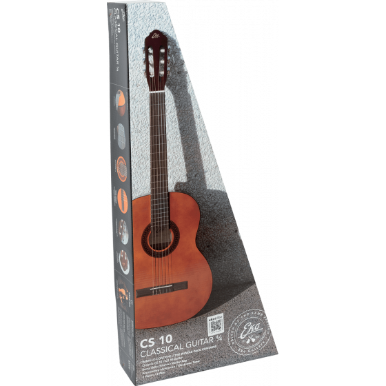Guitare Classique d'étude Eko 4/4 Natural CS-10 PACK