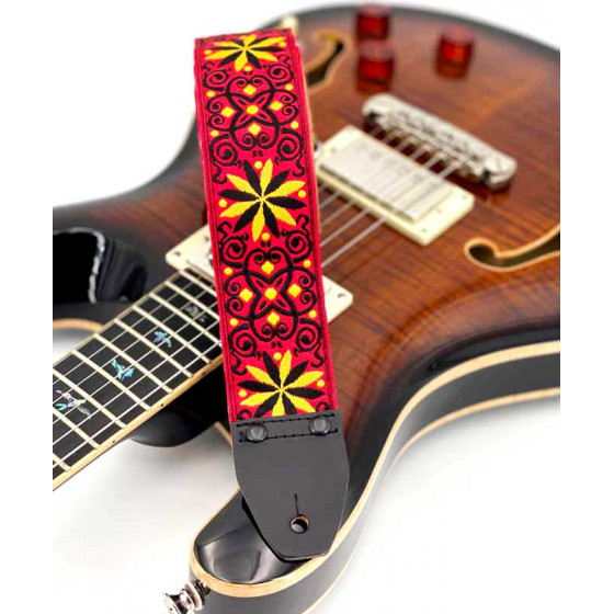 Sangle tissu doublé nubuck Authentic Jimi Hendrix fillmore Dunlop