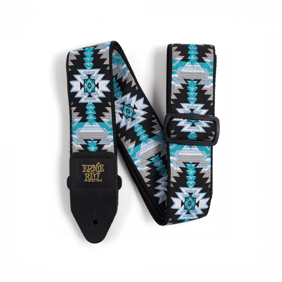 Sangle Jacquard Albuquerque Blue Ernie Ball Sangle Jacquard Albuquerque Blue Ernie Ball