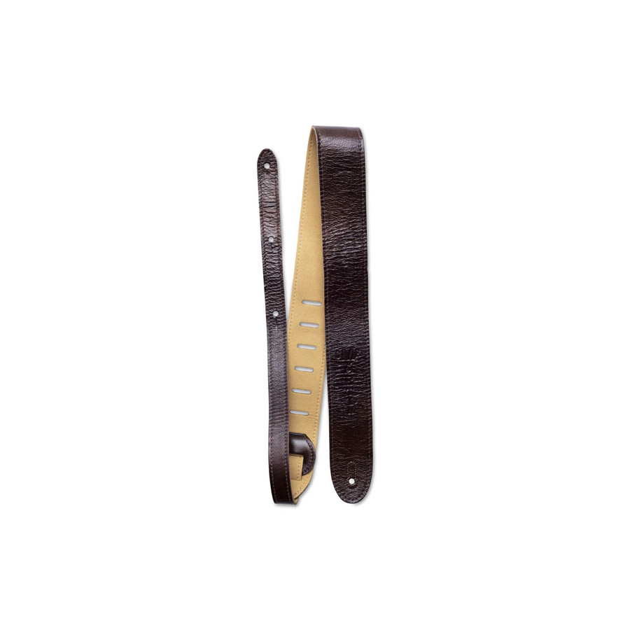Sangle cuir Italien doublée suède marron Martin & Co