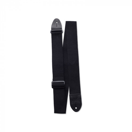 Sangle coton et renforts cuir noir Martin & Co