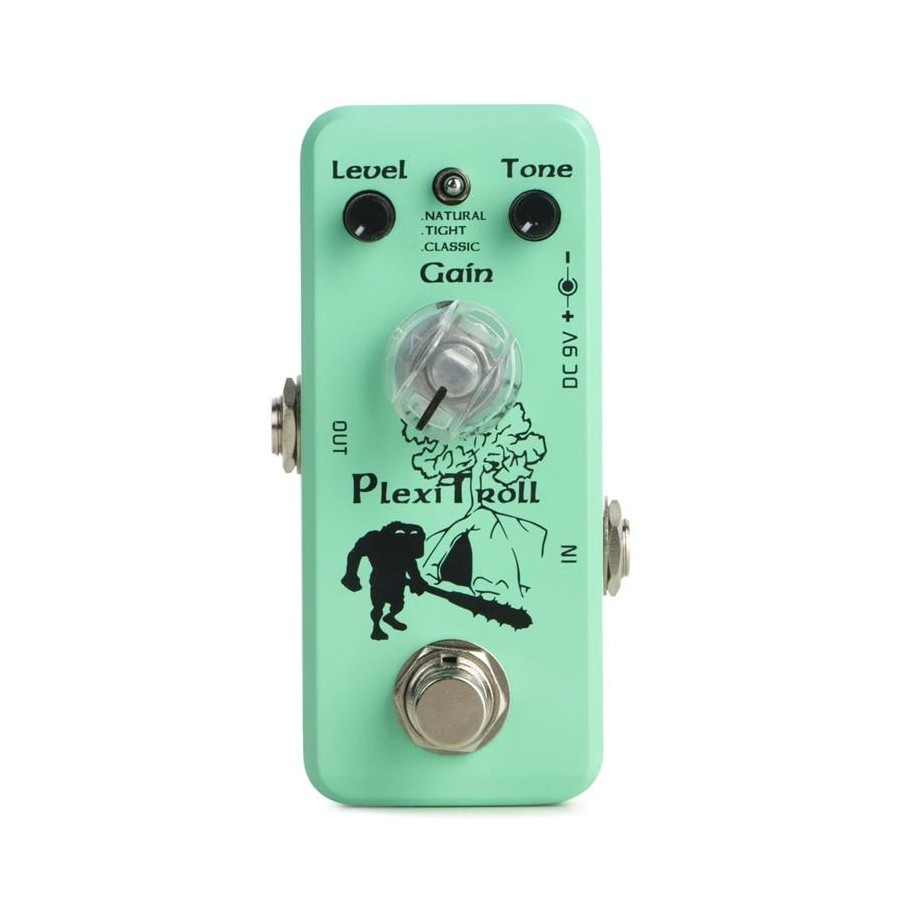 Pédale Distortion PlexiTroll small Movall MP-302 Pédale Distortion PlexiTroll small Movall MP-302