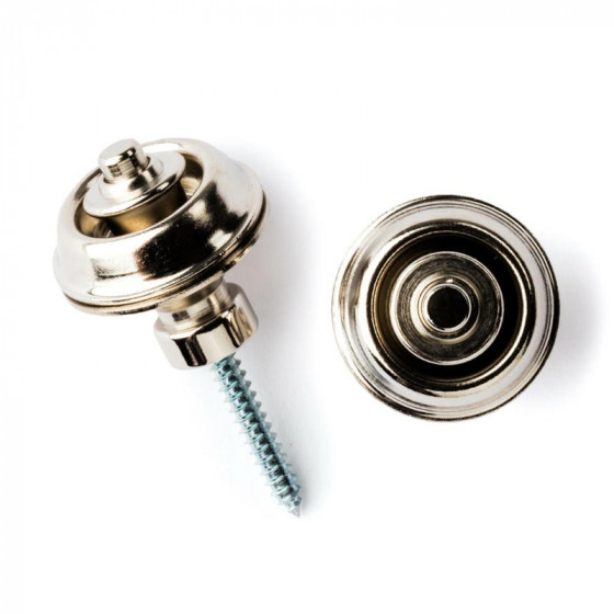 Straplok Dunlop Traditionnel - Nickel SLS1501