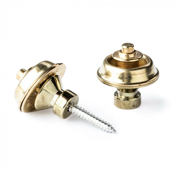 Straplok Dunlop Traditionnel - Laiton SLS1502