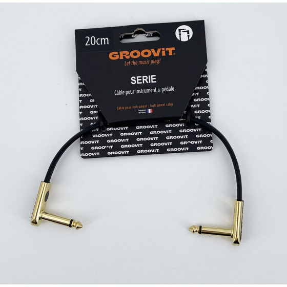 Mini cable plat 20 cm 24 AWG Groovit