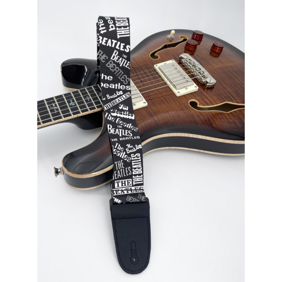 Sangle polyester logo Beatlemania Beatles D'Addario