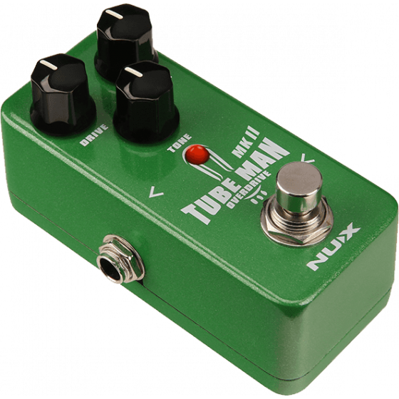 Pédale d'overdrive analogique Nux Tubeman MKII NOD-2 type screamer