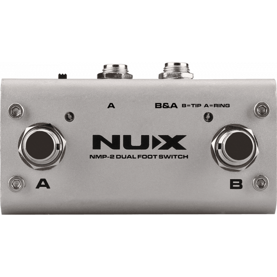 Pédalier contrôleur Nux 2 voies avec Leds - 3 modes  NMP-2