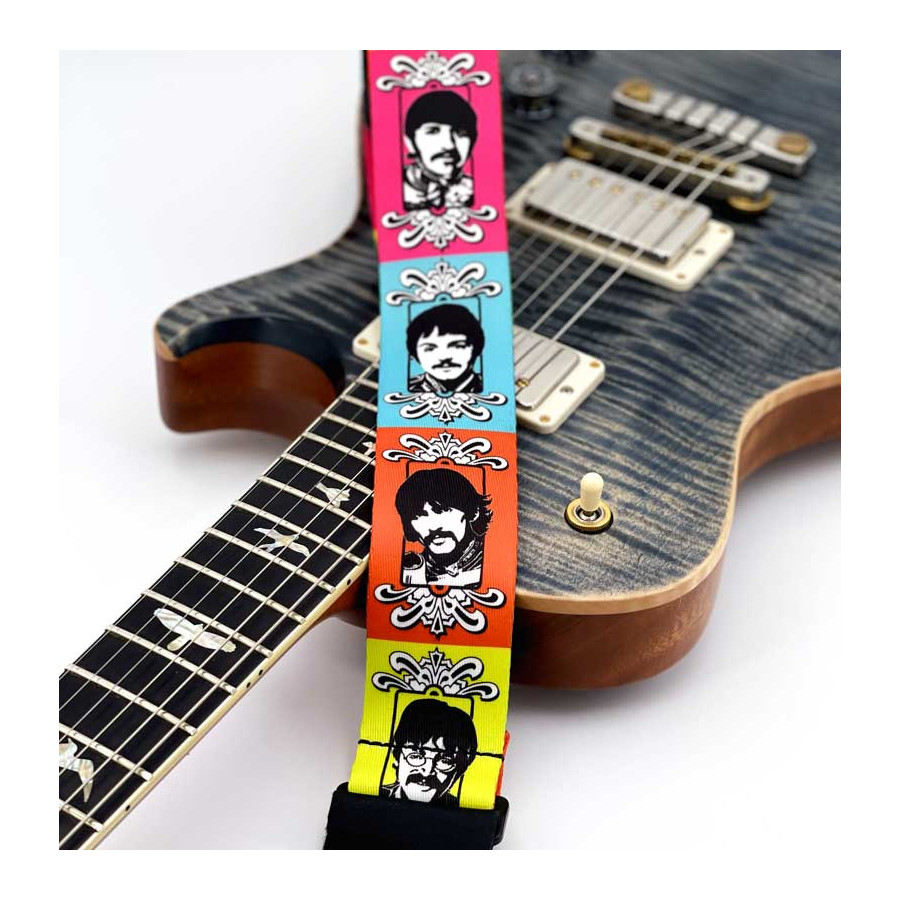 Sangle tissée Sgt. Pepper's Lonely Hearts Club Band Beatles D'Addario Sangle tissée Sgt. Pepper's Lonely Hearts Club Band Beatles D'Addario