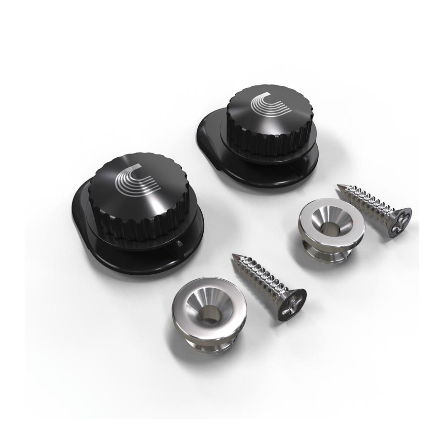 Système de fixation de sangle universel nickel D'Addario Système de fixation de sangle universel nickel D'Addario