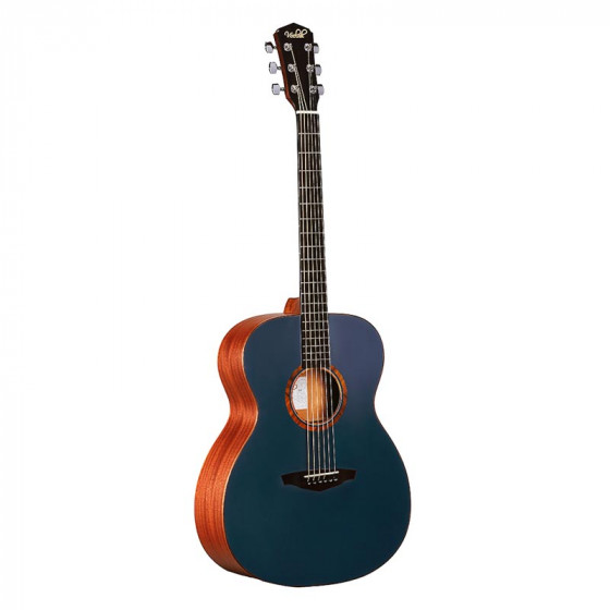 Guitare Acoustique V1-OM Navy blue Massive VEELAH