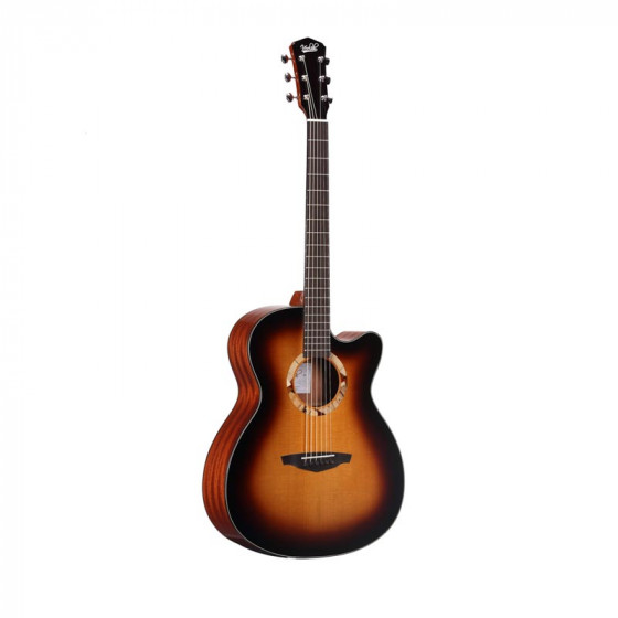 Guitare Electro-Acoustique V2-OMCESB Sunburst Massive VEELAH