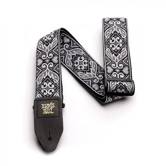 Sangle Jacquard Tribal Silver Ernie Ball