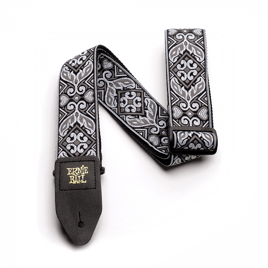 Sangle Jacquard Tribal Silver Ernie Ball Sangle Jacquard Tribal Silver Ernie Ball