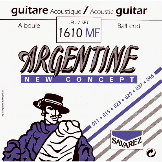 Cordes acoustique Argentine Light JAZZ ACOUS BOULE