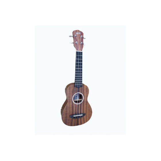 Ukulélé Soprano Electro MINI-TOGO-KSE BG Koa avec housse VEELAH