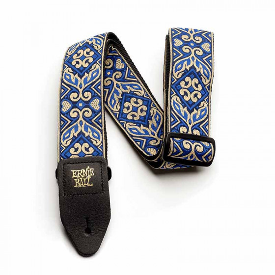 Sangle Jacquard Tribal Blue Ernie Ball