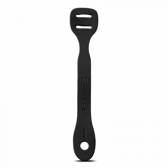 Extension cuir pour sangle de guitare noir Martin & Co