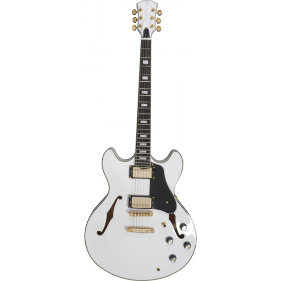 Guitare électrique LARRY CARLTON H7 WH