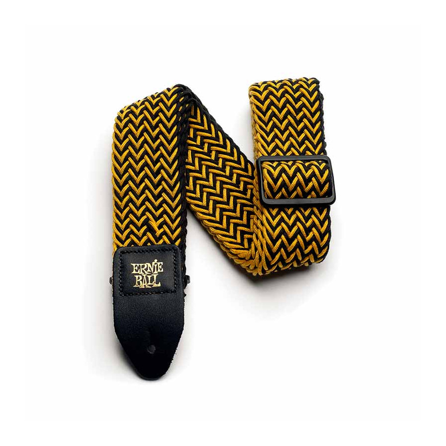 Sangle Polyspun Yellow Jacket Tweed Ernie Ball Sangle Polyspun Yellow Jacket Tweed Ernie Ball