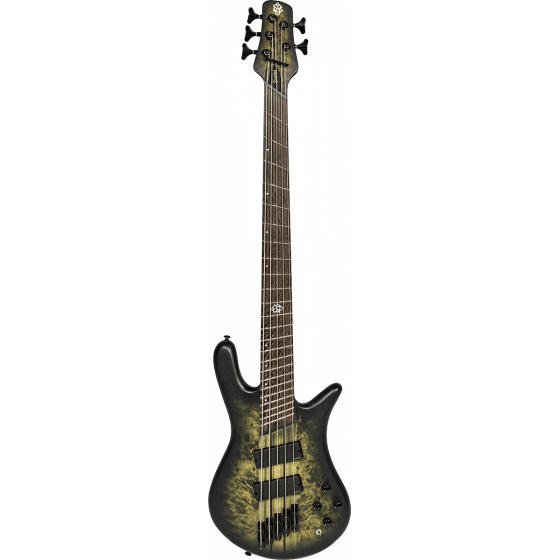 Basse NS Dimension 5 cordes Haunted Moss Matte - Frettage en éventail NSDIM5-HAUNT Spector