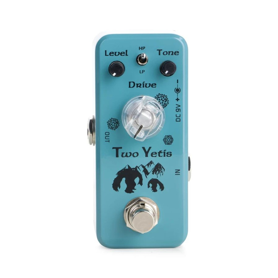 Pédale Overdrive Two Yetis small Movall MP-316 Pédale Overdrive Two Yetis small Movall MP-316