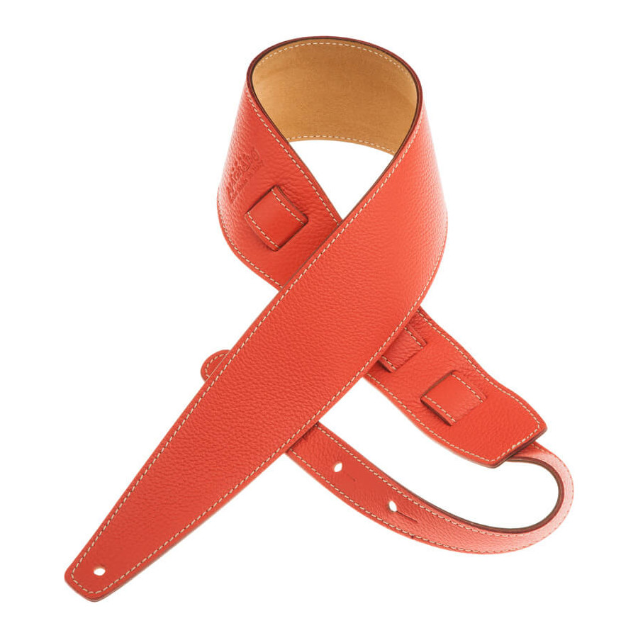 Sangle Holes HS Colors cuir saumon cousu 8cm Magrabo Sangle Holes HS Colors cuir saumon cousu 8cm Magrabo