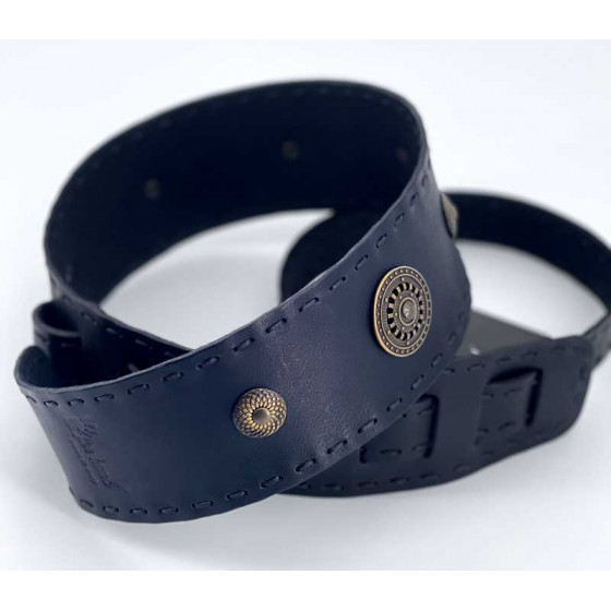 Sangle Classic 03 cuir noir taille XL The Hand