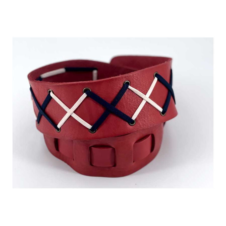 Sangle POP 03 cuir rouge taille M The Hand Sangle POP 03 cuir rouge taille M The Hand