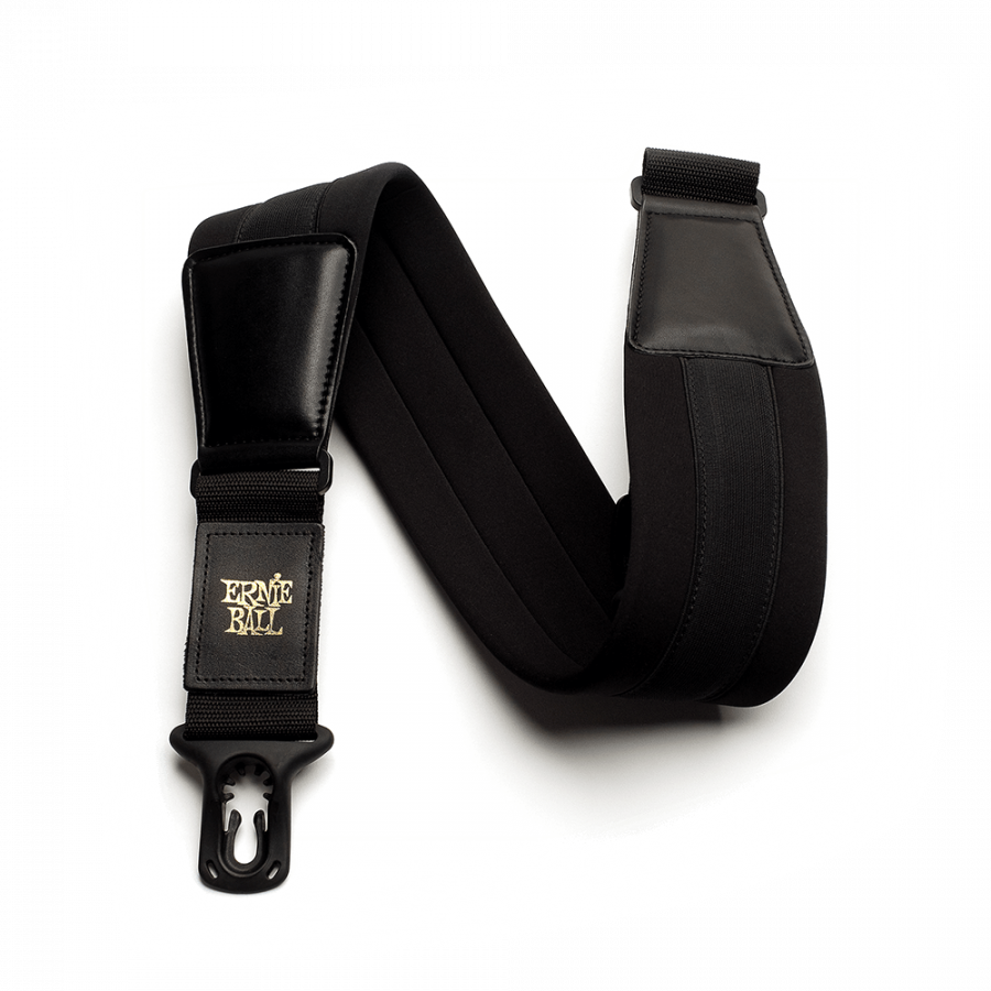 Sangle néoprène Polylock large noir Ernie Ball Sangle néoprène Polylock large noir Ernie Ball