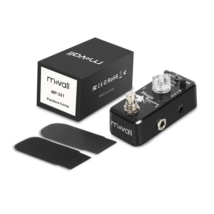 Pédale Distortion Heavy Thunder small Movall MP-321