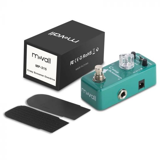 Pédale Overdrive Crazy Screamer small Movall MP-315