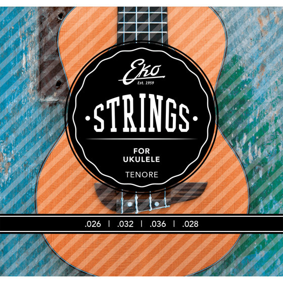 Cordes Guitare Eko Jeu  Ukulele Tenor Medium