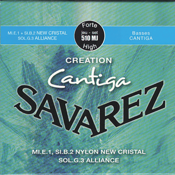 Cordes Guitare Classique Savarez 510MJ CANTIGA CREATION TIRANT FORT
