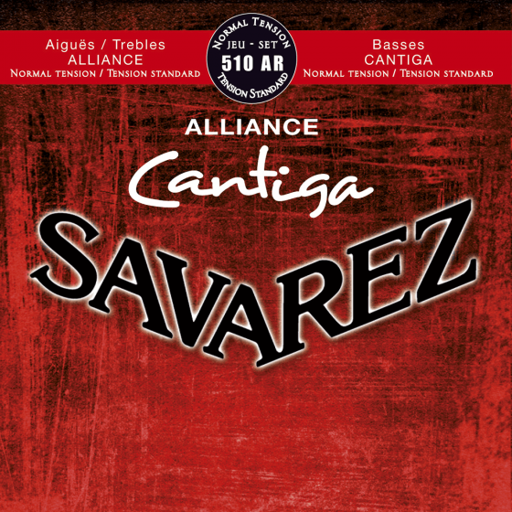 Cordes Guitare Classique Savarez 510AR JEU ALLIANCE CANTIGA NORMAL