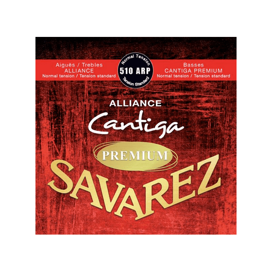 Cordes Guitare Classique Savarez 510ARP Rouge Tirant Normal