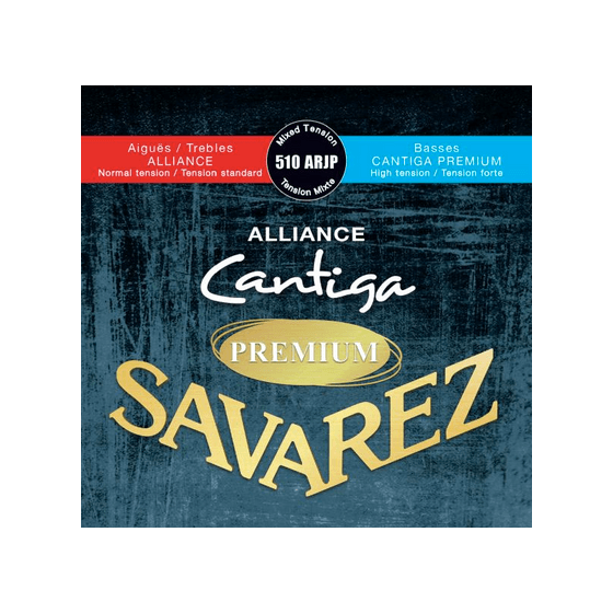 Cordes Guitare Classique Savarez 510ARJP Tirant Mixte