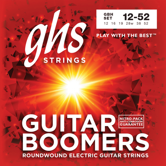 Cordes Guitare Électrique GHS Heavy !12-16-19-28-38-52