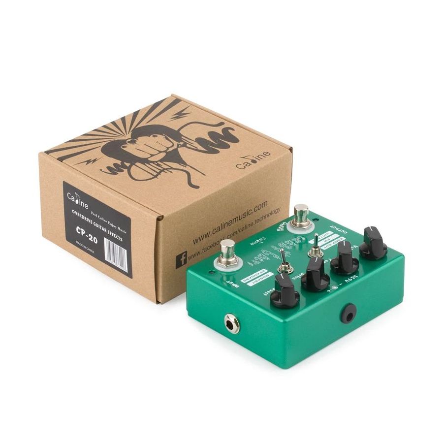 Pédale Overdrive Crazy Cacti Caline CP-20