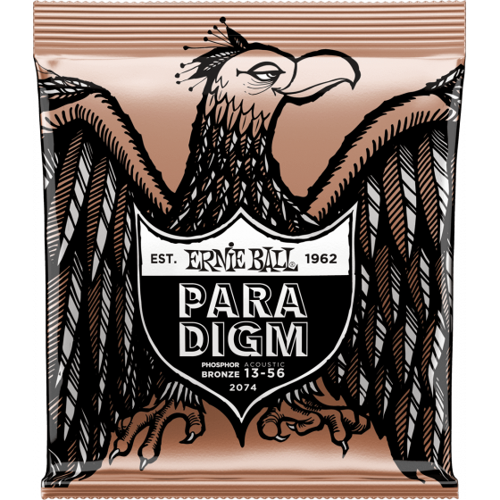 Cordes Guitare Ernie Ball Paradigm phosphore bronze medium 13-56