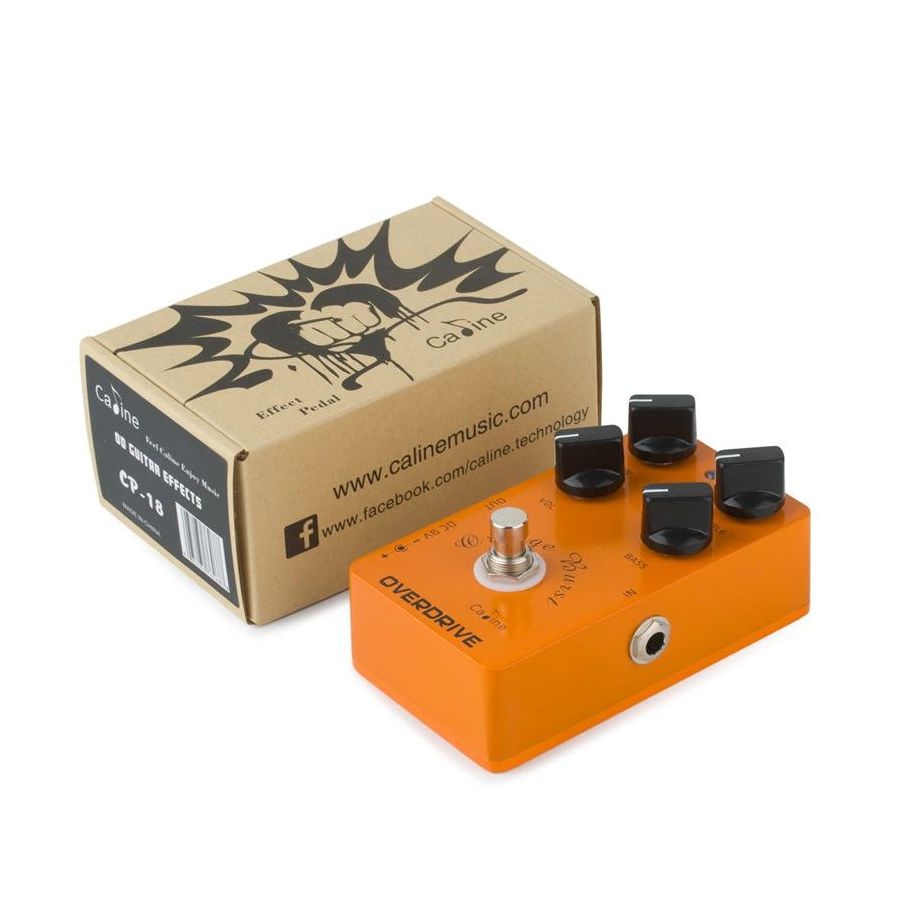Pédale Overdrive Orange Brust Caline CP-18