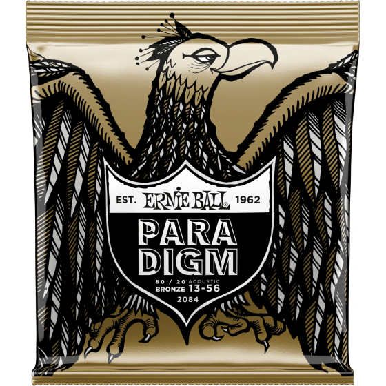 Cordes Guitare Ernie Ball Paradigm 80/20 bronze medium 13-56